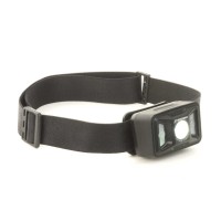 AUTHOR Čelovka X-Head 450 lm Silicone USB (bílá/zelená LED)